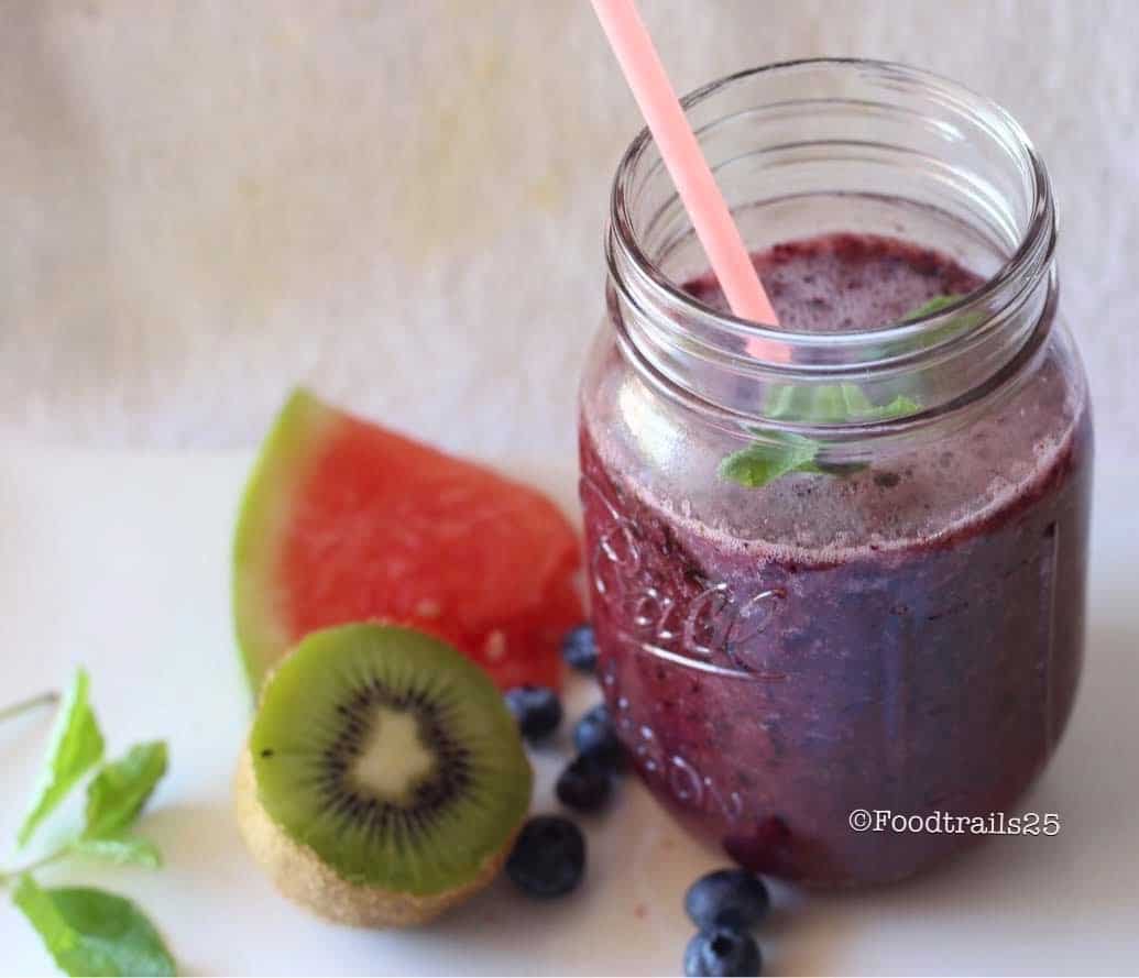 Beat the Heat: The Ultimate Blueberry Watermelon Smoothie Recipe